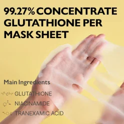 Sale Glutathione Brightening Ampoule Mask Hauptzutat|Vegan Pflege