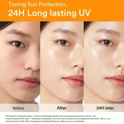 Clearance Glutathiosome CC Sunscreen Toning Tube Hauptzutat|Spf50