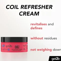 Got2b Curlz Coil Refresher Cream Curly & Coily Styling|Stylingcreme