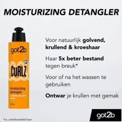 Online Got2b Curlz Moisturizing Detangler Curly & Coily Styling|Stylingcreme