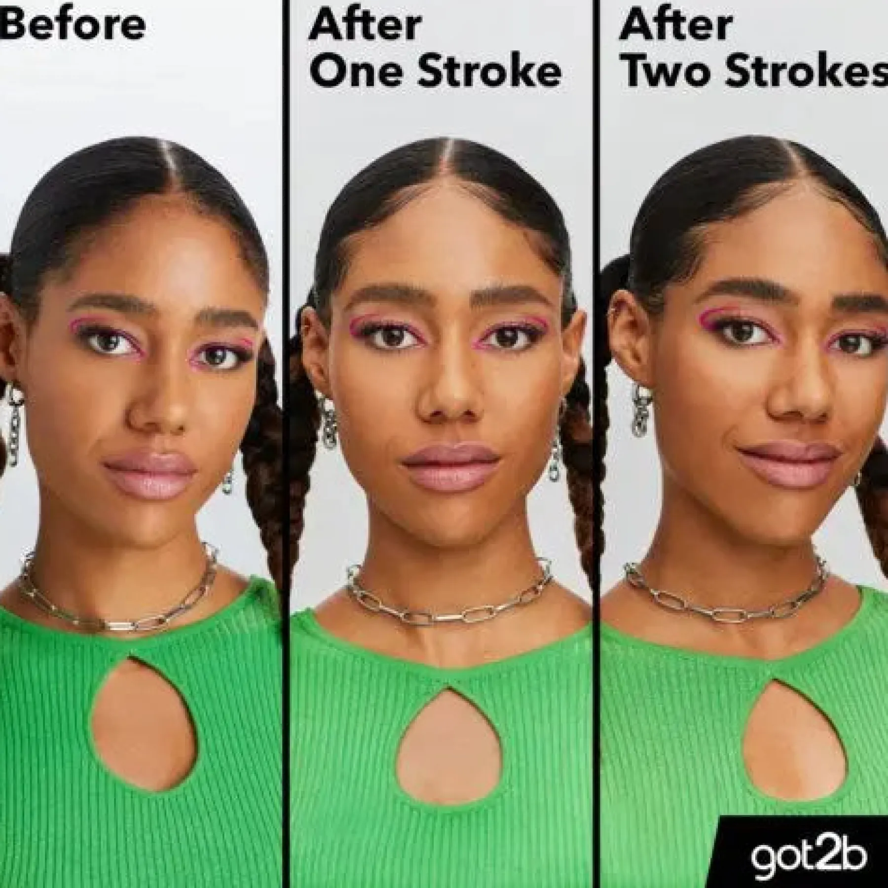 Clearance Got2b Glued 4 Brows & Edges Tinted Gel Black Reisegröße|Vegane Augenbrauen Produkten