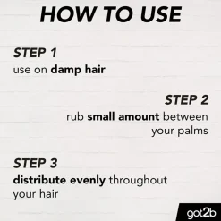 Hot Got2b Ultra Glued Tube Gel Black Styling Gel