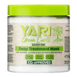 Green Curls Deep Treatment Mask 11 Schritte Haarpflege Routine|Hauptzutat