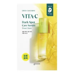 Online Green Tangerine Vita C Dark Spot Care Serum Sheet Mask Hauptzutat|Gesichtsmasken