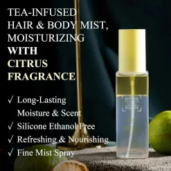 Clearance Green Tangerine Yuja Kombu Tea Perfume Hair & Body Mist Everything Shower|Körpermist