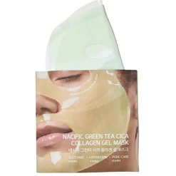 Outlet Green Tea Cica Collagen Gel Mask Wash Off Masken|Hauptzutat
