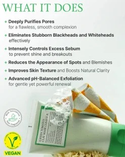 New Green Tomato Clay Pack Cleanser Hauptzutat|Reinigungsmittel