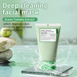 Clearance Green Tomato Clay Pack Cleanser Mini Hauptzutat|Reinigungsmittel