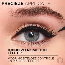 Outlet Haute Precision Eyeliner Black Noir Silk Vegan Eyeliner|Eyeliner