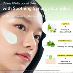 Outlet Heartleaf Mild Sunscreen Relief Tube Hauptzutat|Vegan Pflege