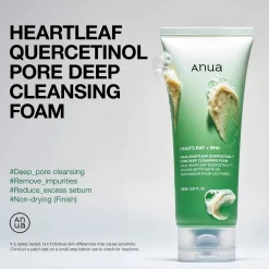Best Heartleaf Quercetinol Pore Deep Cleansing Foam Hauptzutat|Reinigungsmittel