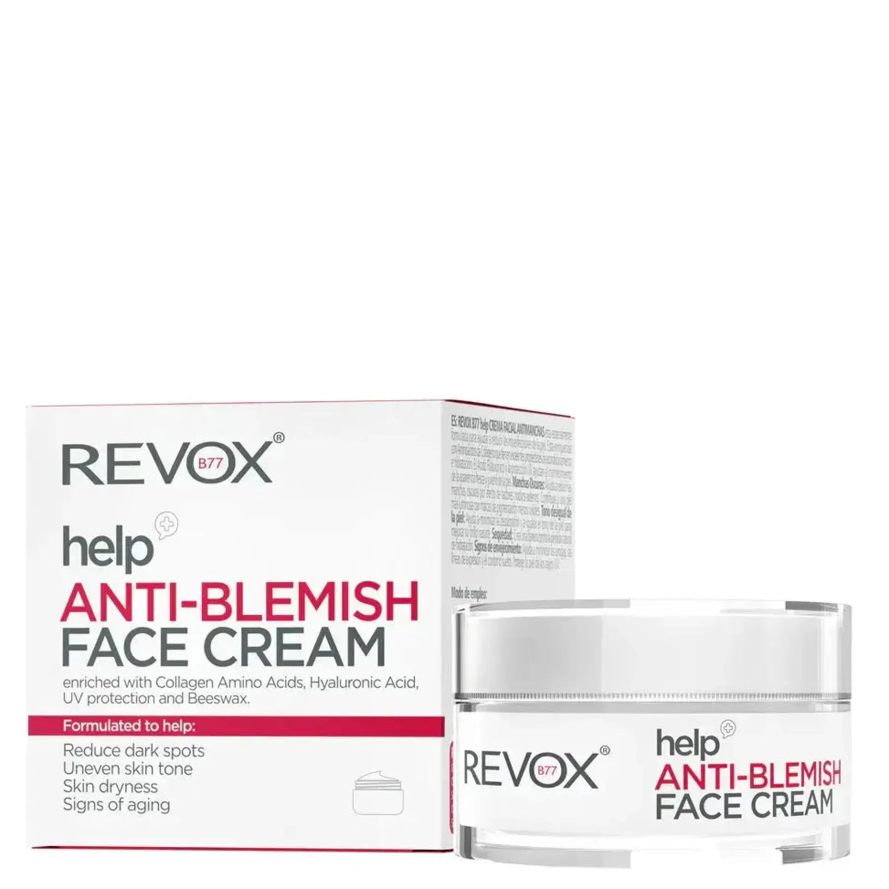 New Help Anti Blemish Face Cream Vegan Pflege|Feuchtigkeitscremes