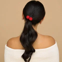 Hot Holiday Bubble Hair Ties Haargummis