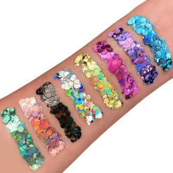 New Holographic Chunky Glitter Gel Pink Glitzer