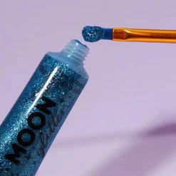 New Holographic Glitter Gel Blue Glitzer