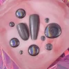Clearance Holographic Metallic Gel Veganer Nagellack|Nagelkunst
