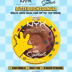 New Homer Simpson Donut Highlighter Glazed Over 02 Deep Highlighter|Vegan Highlighter