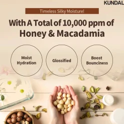 Clearance Honey & Macadamia Nature Shampoo Baby Powder Korean Haarpflege|Hauptzutat
