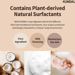 Clearance Honey & Macadamia Nature Shampoo Baby Powder Korean Haarpflege|Hauptzutat