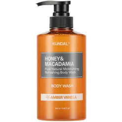 Discount Honey & Macadamia Pure Body Wash Amber Vanilla Alle Korean Skincare|Scent Layering Vanilla