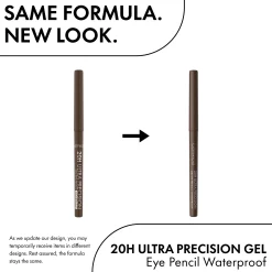 Best 20h Ultra Precision Gel Eye Pencil Waterproof 020 Grey Vegan Eyeliner|Eyeliner