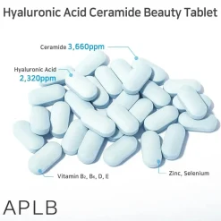 Best Hyaluronic Acid Ceramide Beauty Tablet Alle Korean Skincare|Hauptzutat