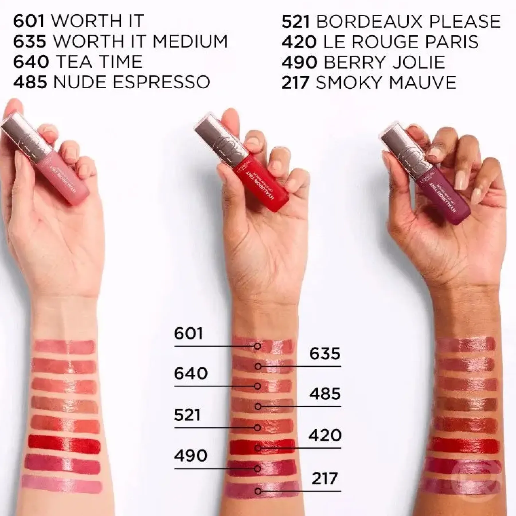 New Hyaluron Tint Lipstain 217 Smoky Mauve Flussiger Lippenstift|Lippenstift