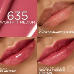 Hyaluron Tint Lipstain 635 Worth It Medium Flussiger Lippenstift|Lippenstift