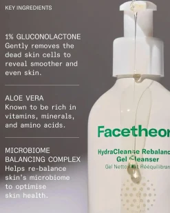 Clearance HydraCleanse Rebalancing Gel Cleanser Unscented Vegan Pflege|Hautprobleme