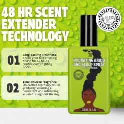 New Hydrating Braid & Scalp Spray 11 Schritte Haarpflege Routine|Vegane Haarpflege