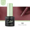 Best Hypoallergenic Hybrid UV/LED Gel Polish Retro Marsala 729 Veganer Nagellack|Hema-Frei