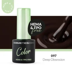 Discount Hypoallergenic Hybrid UV/LED Gel Polish Deep Obsession 097 Veganer Nagellack|Hema-Frei