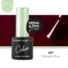 Hot Hypoallergenic Hybrid UV/LED Gel Polish Midnight Plum 207 Veganer Nagellack|Hema-Frei