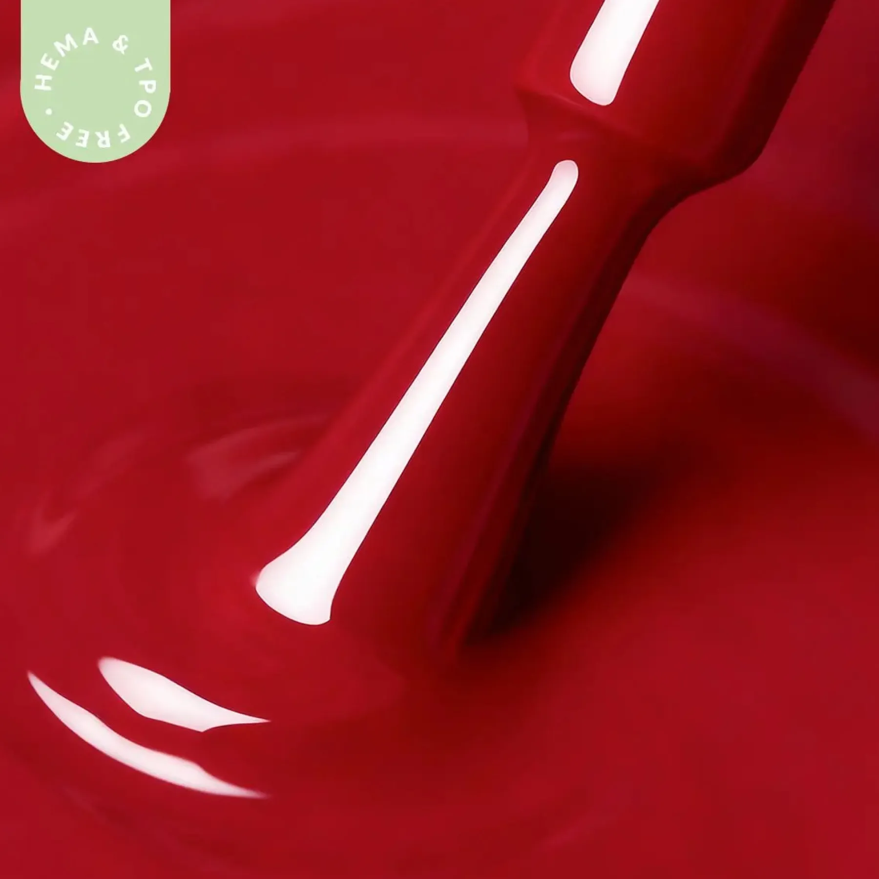 New Hypoallergenic Hybrid UV/LED Gel Polish Scarlet Flame 214 Veganer Nagellack|Hema-Frei