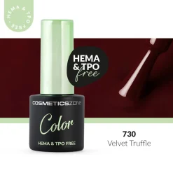 Hot Hypoallergenic Hybrid UV/LED Gel Polish Velvet Truffle 730 Veganer Nagellack|Hema-Frei