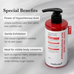 Outlet Hypochlorous ACID Body Peel Shot Alle Korean Skincare|Hauptzutat