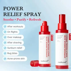 Hot Hypochlorous Acid Daily Facial Spray 50 ml. Face Mists|Vegan Pflege