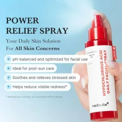 Hot Hypochlorous Acid Daily Facial Spray 50 ml. Face Mists|Vegan Pflege