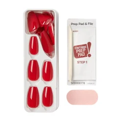 Sale Impress Color Press-On Nails Coffin Reddy or Not Künstliche Nägel