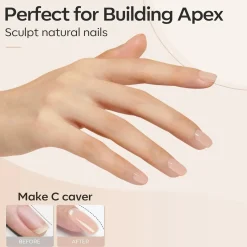 Outlet 8-in-1 Builder Nail Gel Nude Brown 4. Builder Gels|Veganer Nagellack