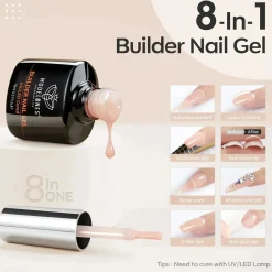 Outlet 8-in-1 Builder Nail Gel Nude Brown 4. Builder Gels|Veganer Nagellack
