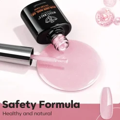 Clearance 8-in-1 Builder Nail Gel Nude Pink Glitter 4. Builder Gels|Veganer Nagellack