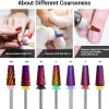 Hot 5-in-1 Cross Cut Tungsten Carbide Nail Drill Bits Fine 1. Nagels Voorbereiden|1. Nagels Voorbereiden