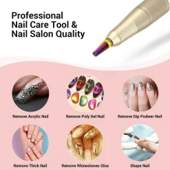 Hot 5-in-1 Cross Cut Tungsten Carbide Nail Drill Bits Fine 1. Nagels Voorbereiden|1. Nagels Voorbereiden