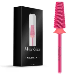 Discount 5-in-1 Cross Cut Tungsten Carbide Nail Drill Bits Pink Fine 1. Nagels Voorbereiden|1. Nagels Voorbereiden