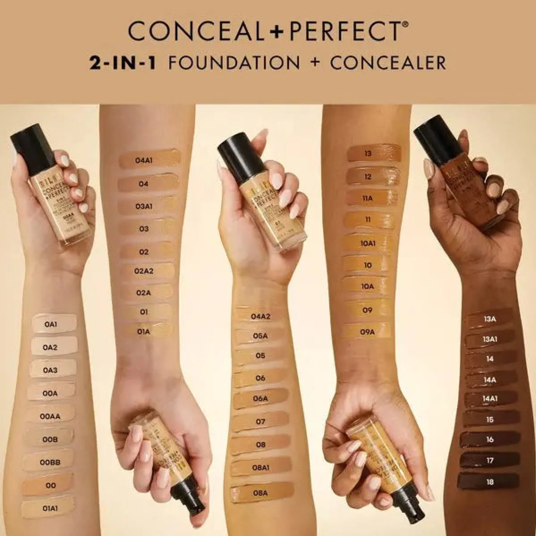 Clearance 2-in-1 Foundation and Concealer Foundation|Wedding Makeup