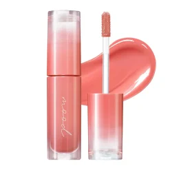 Best Ink Mood Glowy Tint 02 Coral Influencer Lipgloss|Korean Makeup
