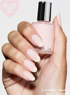 Clearance 5-in-1 Rapid Growth Nail Treatment Soft Girl Pink Nagelserum