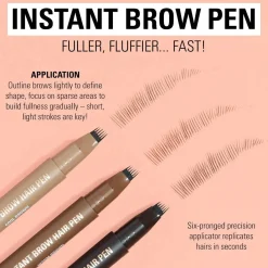 Online Instant Brow Hair Pen Vegane Augenbrauen Produkten|Augenbrauen