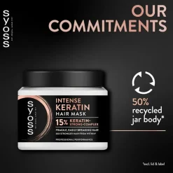 Clearance Intense Keratin Hair Mask 11 Schritte Haarpflege Routine|Hauptzutat